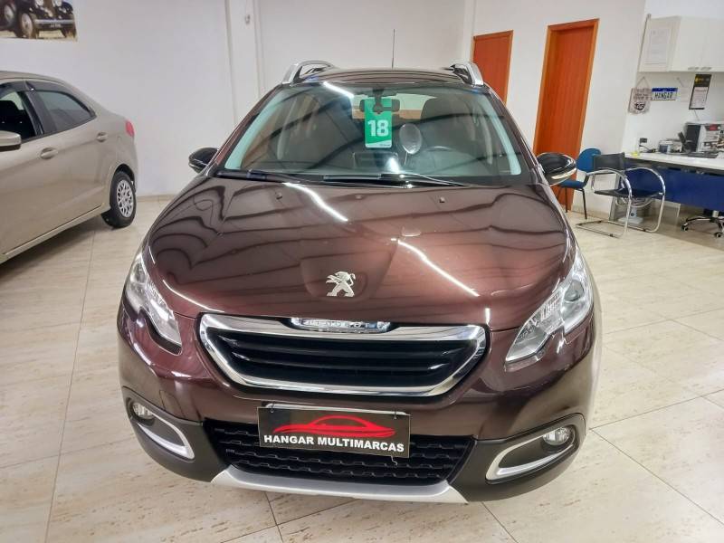 PEUGEOT - 2008 - 2017/2018 - Marrom - R$ 58.900,00