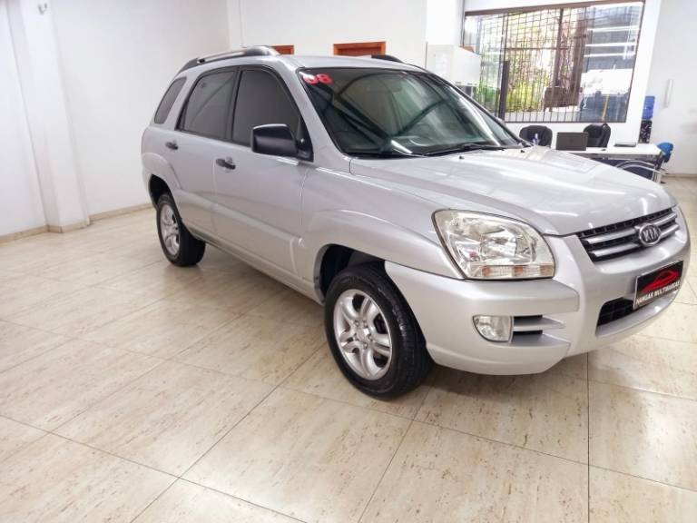 KIA MOTORS - SPORTAGE - 2008/2008 - Prata - R$ 36.900,00